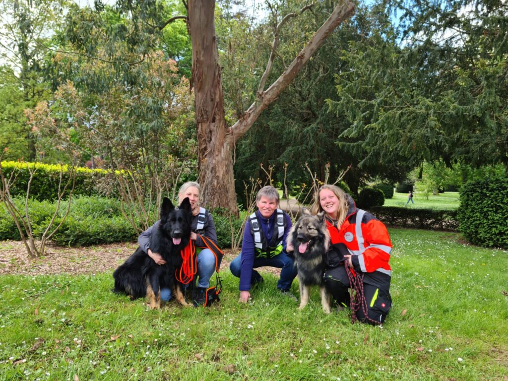 CHIEN DE RECHERCHE IDF ENTRAINEMENT BINOMES